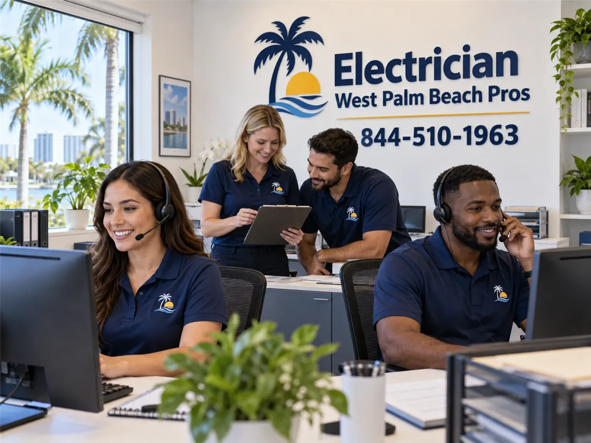Electrician West Palm Beach Pros team