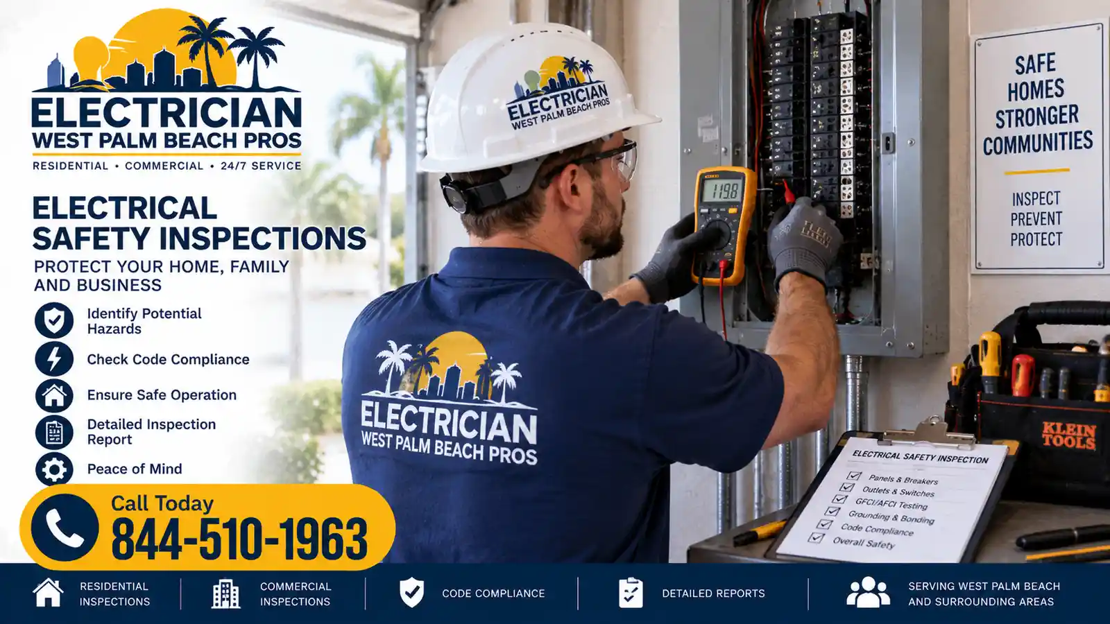 Electrical Safety Inspections in progress