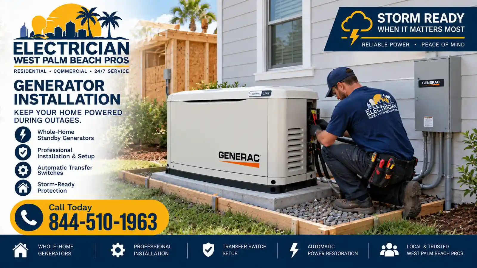Generator Installation in progress